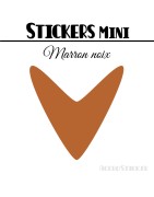 728 Flèches 0,8 cm - Stickers mini gommettes