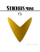 728 Flèches 0,8 cm - Stickers mini gommettes