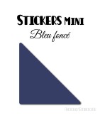 616 Triangles 0,8 cm - Stickers étiquettes gommettes
