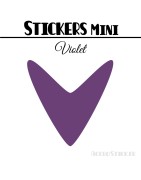 728 Flèches 0,8 cm - Stickers mini gommettes