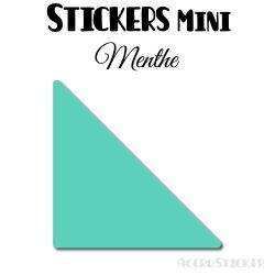 192 Triangles 1.8 cm - Stickers étiquettes gommettes