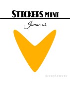 528 Flèches 1 cm - Stickers mini gommettes