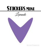 528 Flèches 1 cm - Stickers mini gommettes
