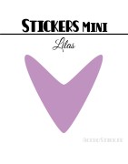 528 Flèches 1 cm - Stickers mini gommettes