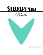 528 Flèches 1 cm - Stickers mini gommettes