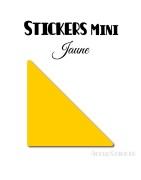 128 Triangles 2.4 cm - Stickers étiquettes gommettes
