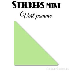 128 Triangles 2.4 cm - Stickers étiquettes gommettes