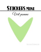 528 Flèches 1 cm - Stickers mini gommettes