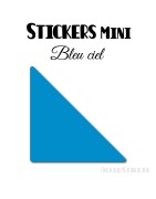 40 Triangles 4 cm - Stickers étiquettes gommettes