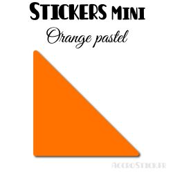 40 Triangles 4 cm - Stickers étiquettes gommettes