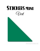40 Triangles 4 cm - Stickers étiquettes gommettes