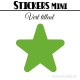 360 Etoiles 1,2 cm - Stickers mini gommettes