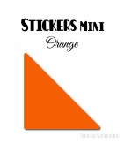 32 Triangles 5 cm - Stickers étiquettes gommettes