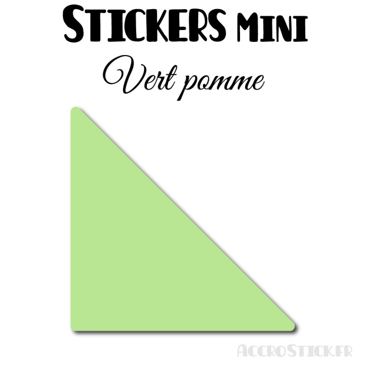 32 Triangles 5 cm - Stickers étiquettes gommettes