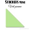 32 Triangles 5 cm - Stickers étiquettes gommettes