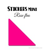 32 Triangles 5 cm - Stickers étiquettes gommettes