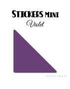 16 Triangles 7 cm - Stickers étiquettes gommettes