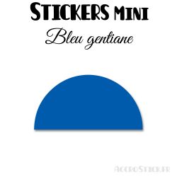 1008 Demi Cercle 0,8 cm - Stickers étiquettes gommettes