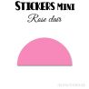 288 Demi Cercle 1.8 cm - Stickers étiquettes gommettes