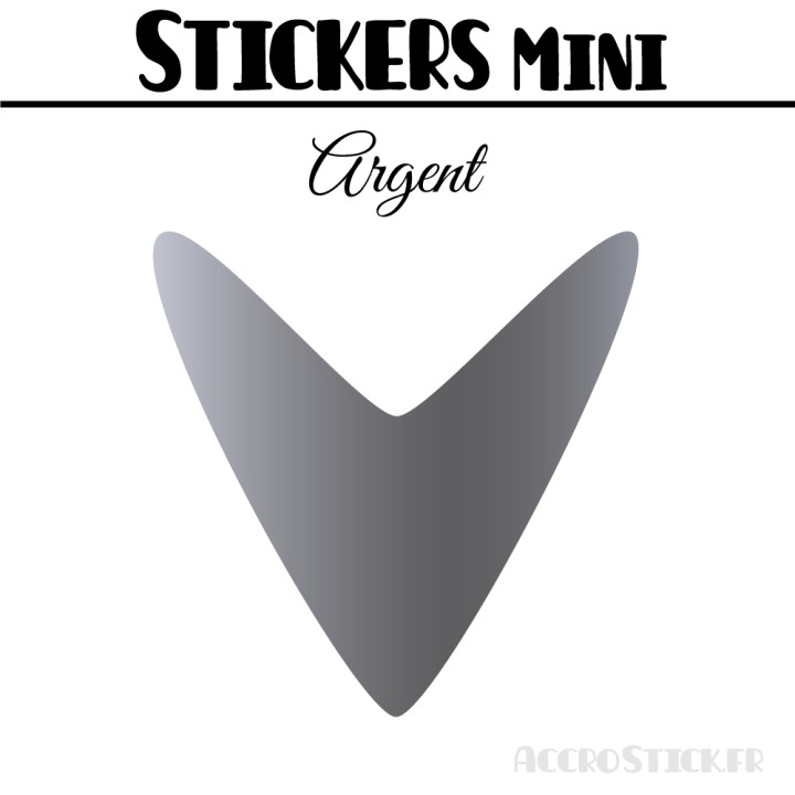 288 Flèches 1,4 cm - Stickers mini gommettes