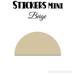 112 Demi Cercle 2.8 cm - Stickers étiquettes gommettes