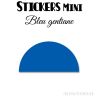 16 Demi Cercle 8 cm - Stickers étiquettes gommettes