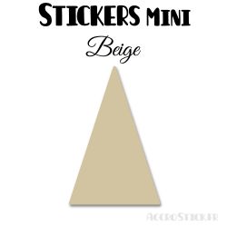 464 Triangles d'or 0,8 cm - Stickers étiquettes gommettes