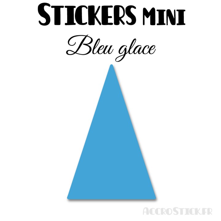 464 Triangles d'or 0,8 cm - Stickers étiquettes gommettes