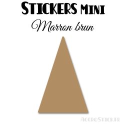 464 Triangles d'or 0,8 cm - Stickers étiquettes gommettes