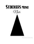 360 Triangles d'or 1 cm - Stickers étiquettes gommettes