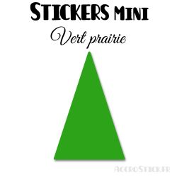 160 Triangles d'or 1.6 cm - Stickers étiquettes gommettes