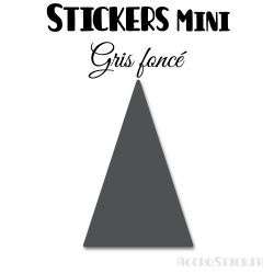 120 Triangles d'or 1.8 cm - Stickers étiquettes gommettes
