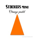 120 Triangles d'or 2 cm - Stickers étiquettes gommettes