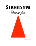 120 Triangles d'or 2 cm - Stickers étiquettes gommettes