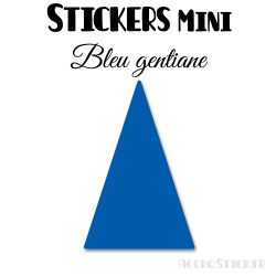72 Triangles d'or 2.4 cm - Stickers étiquettes gommettes