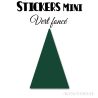 72 Triangles d'or 2.4 cm - Stickers étiquettes gommettes