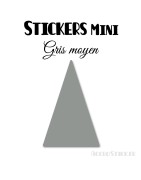 56 Triangles d'or 2.6 cm - Stickers étiquettes gommettes