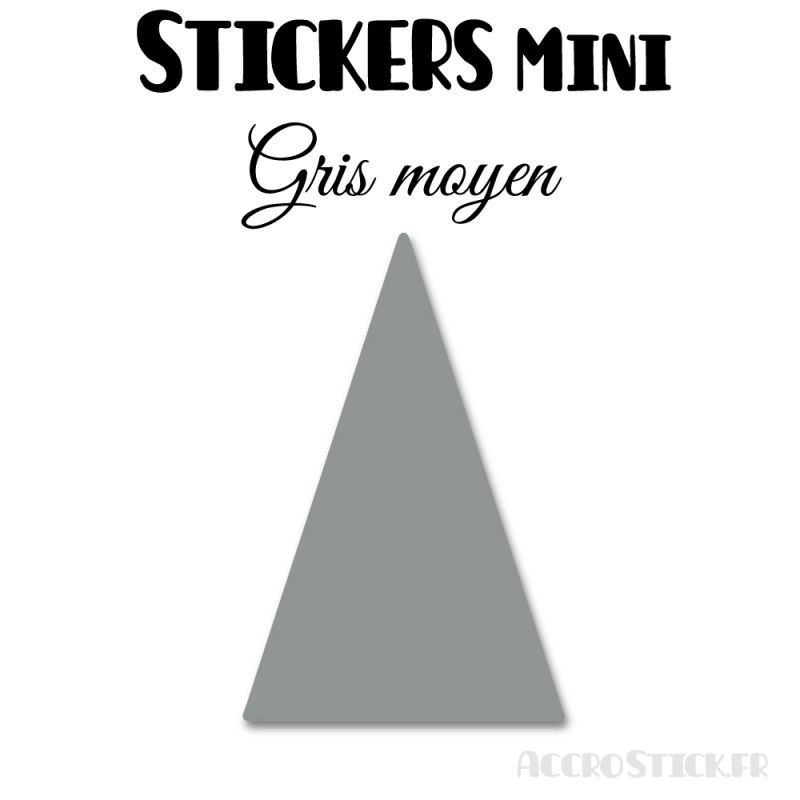 56 Triangles d'or 2.8 cm - Stickers étiquettes gommettes
