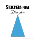 48 Triangles d'or 3 cm - Stickers étiquettes gommettes
