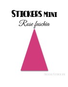48 Triangles d'or 3 cm - Stickers étiquettes gommettes