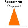 32 Triangles d'or 3.5 cm - Stickers étiquettes gommettes