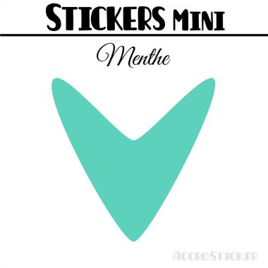 256 Flèches 1,6 cm - Stickers mini gommettes