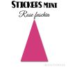 24 Triangles d'or 4 cm - Stickers étiquettes gommettes