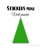 24 Triangles d'or 4 cm - Stickers étiquettes gommettes