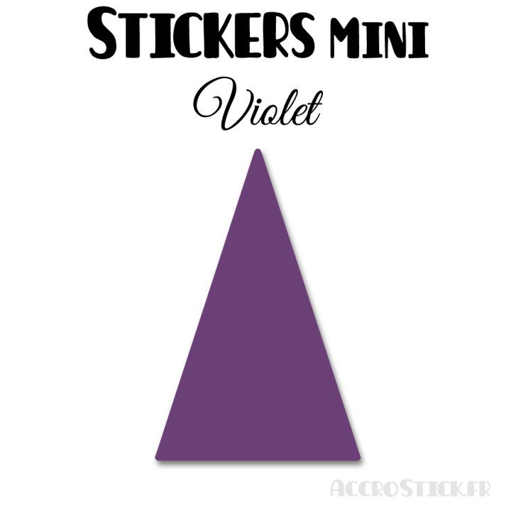 24 Triangles d'or 4 cm - Stickers étiquettes gommettes