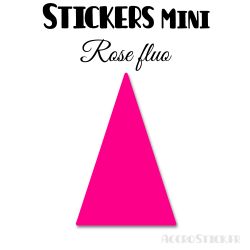 24 Triangles d'or 4 cm - Stickers étiquettes gommettes