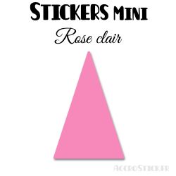 16 Triangles d'or 5 cm - Stickers étiquettes gommettes