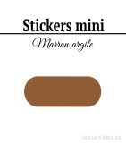40 Etiquettes 5 cm - Stickers mini gommettes