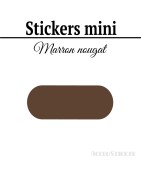 40 Etiquettes 5 cm - Stickers mini gommettes