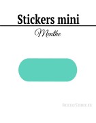 40 Etiquettes 5 cm - Stickers mini gommettes